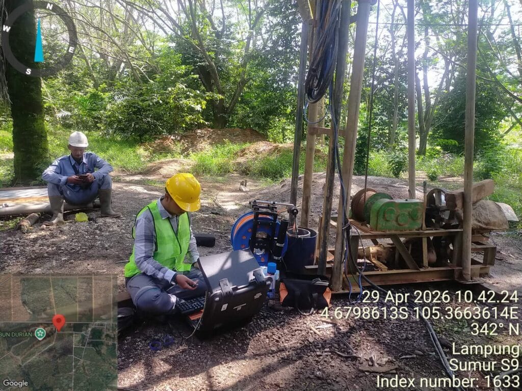 Jasa Inspeksi Sumur Bor dengan Kamera Borehole Camera