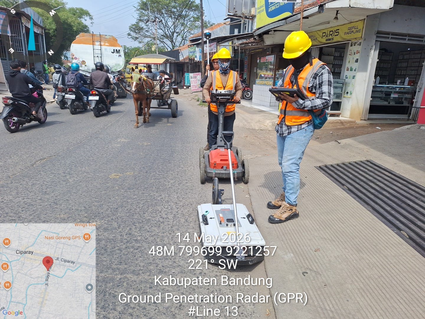 Jasa Survey Georadar GPR untuk Deteksi Utilitas
