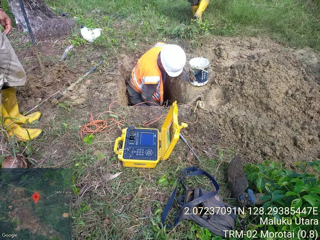 soil thermal and soil resistivity test